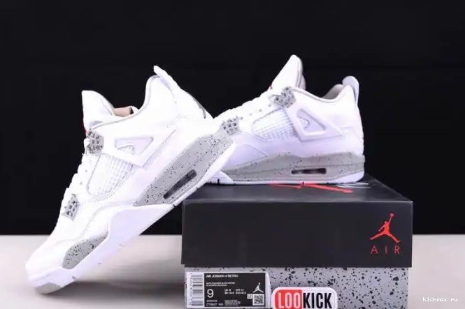 Rep Kickmax Oreo White (2021) 4 CT8527-100 Retro Jordan 0420